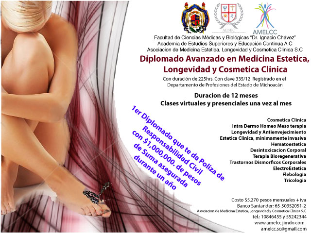 diplomado avanzado de medicina estetica
